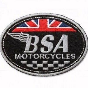 BSA Flag Embroidered Iron-On Sew-On Patch - NEW